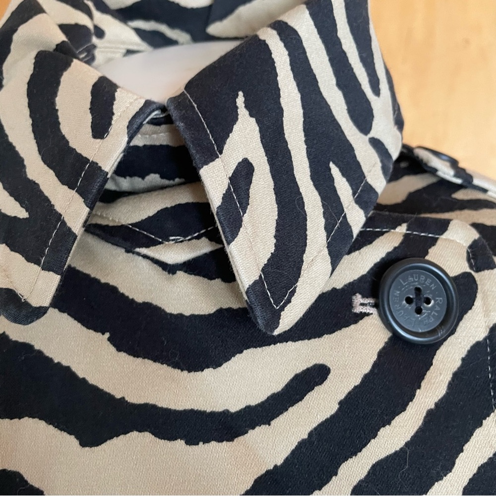 Vintage Lauren Zebra-Print Jacket - image 7
